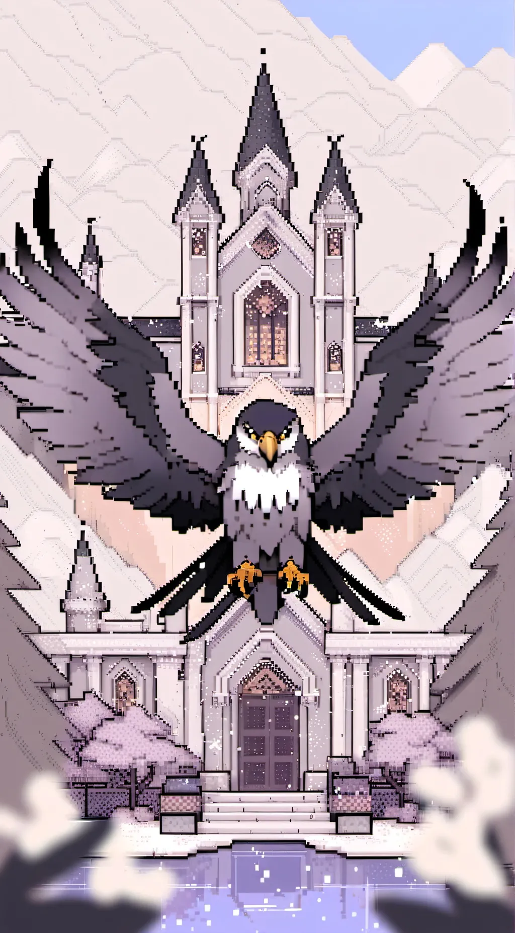 ai character: Aphmau FCU background