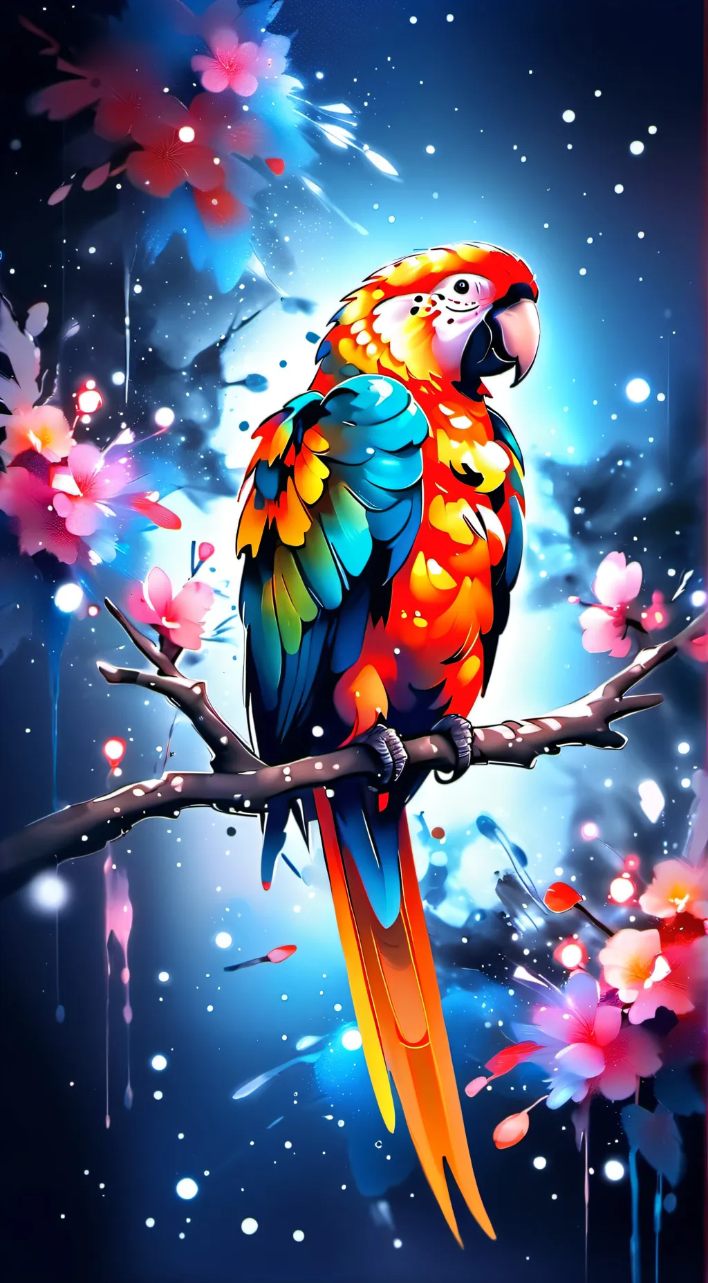 ai character: Birdy Jr.  background