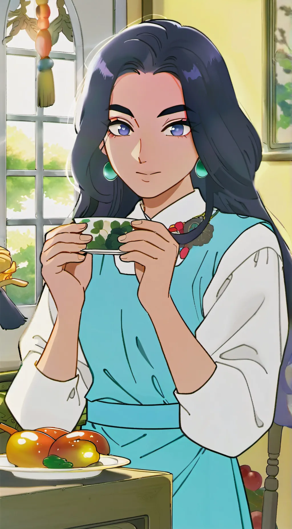 ai character: Isabella  background