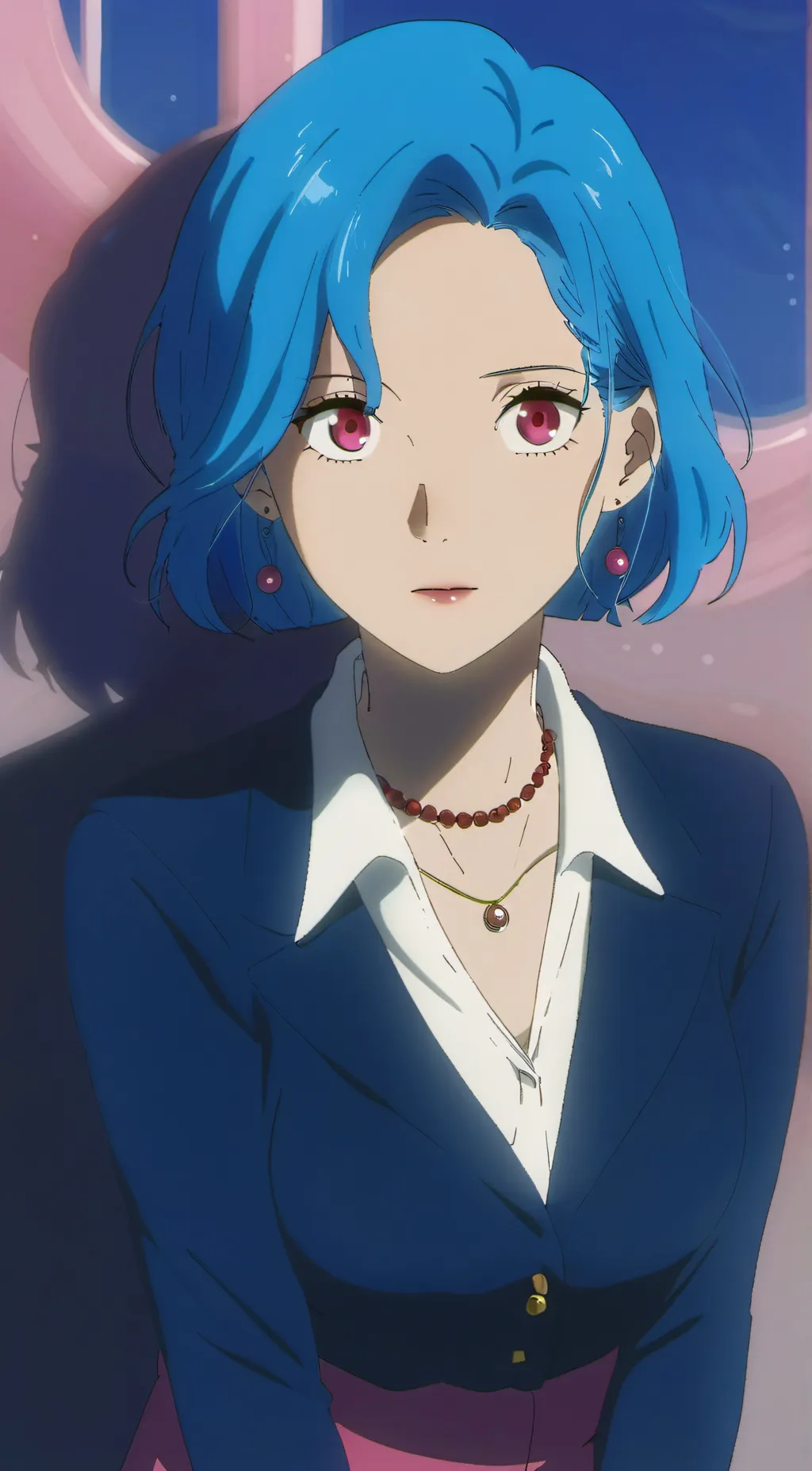 ai character: Tina  background