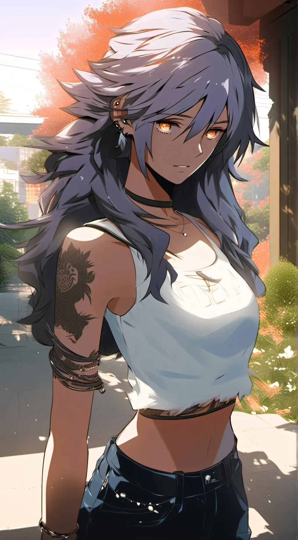 ai character: Sarah background