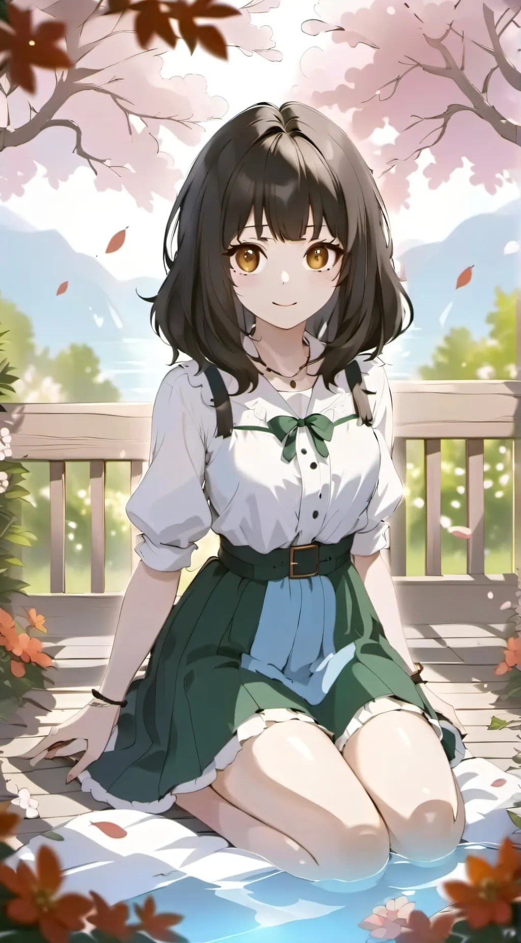ai character: Kacey  background
