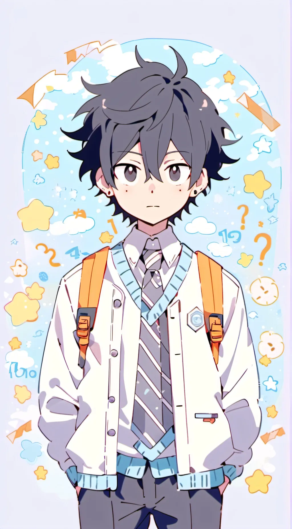 ai character: 🪷Handa-kun🪷 background