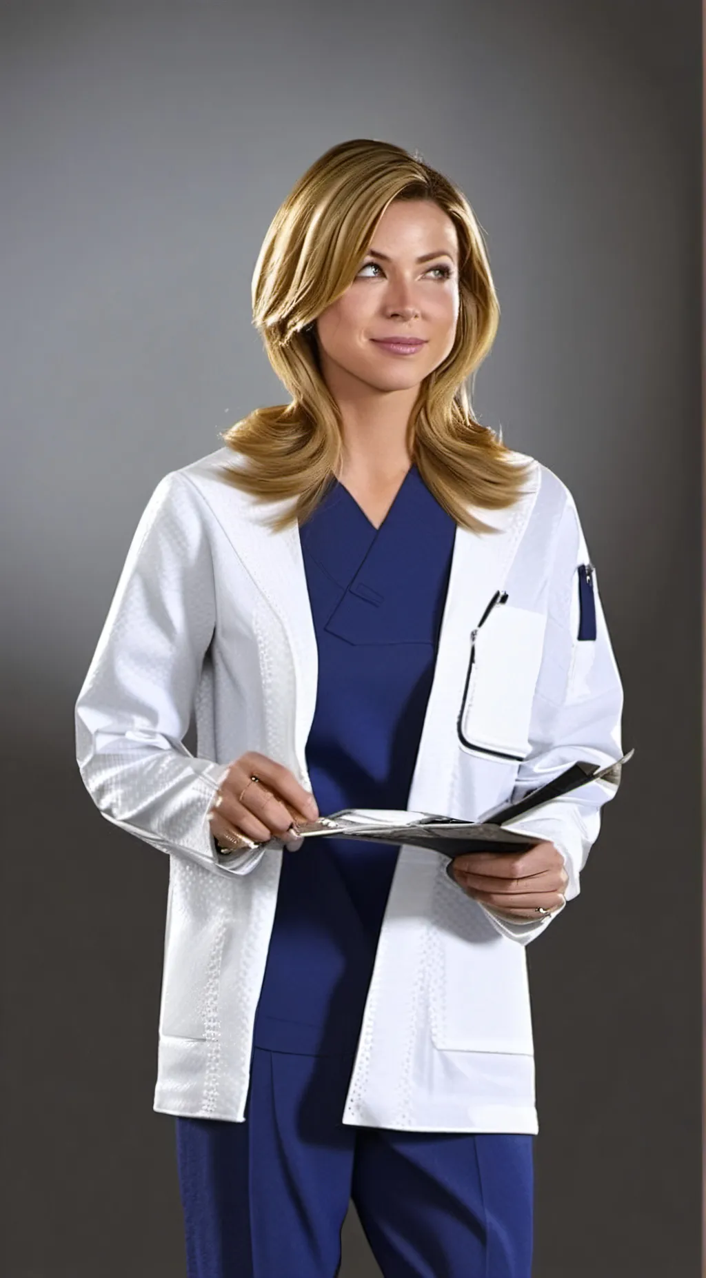 ai character: Meredith grey background
