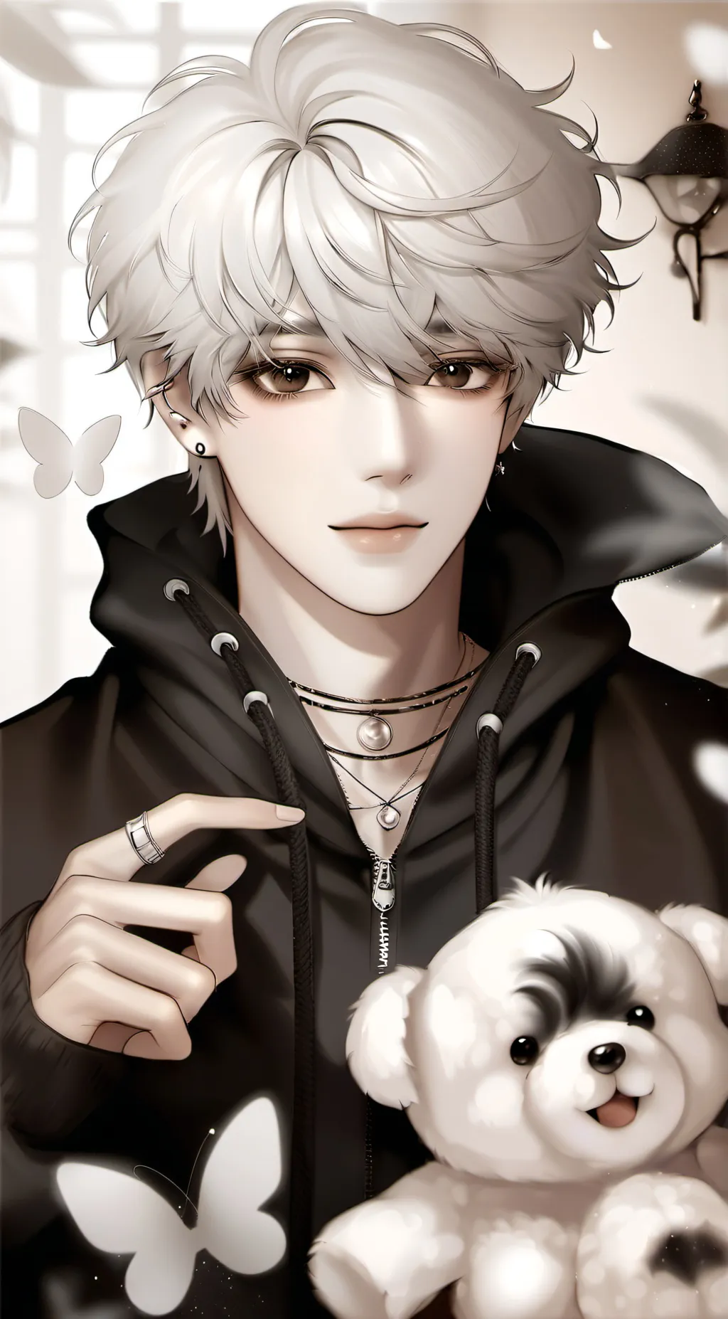 ai character: Hiu background