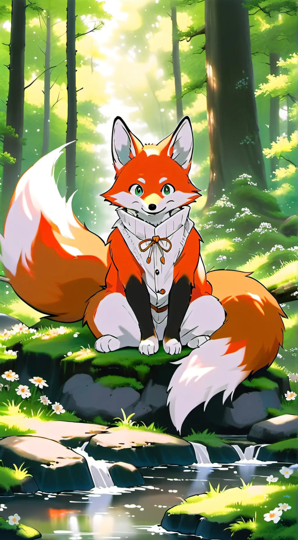 ai character: Tails background