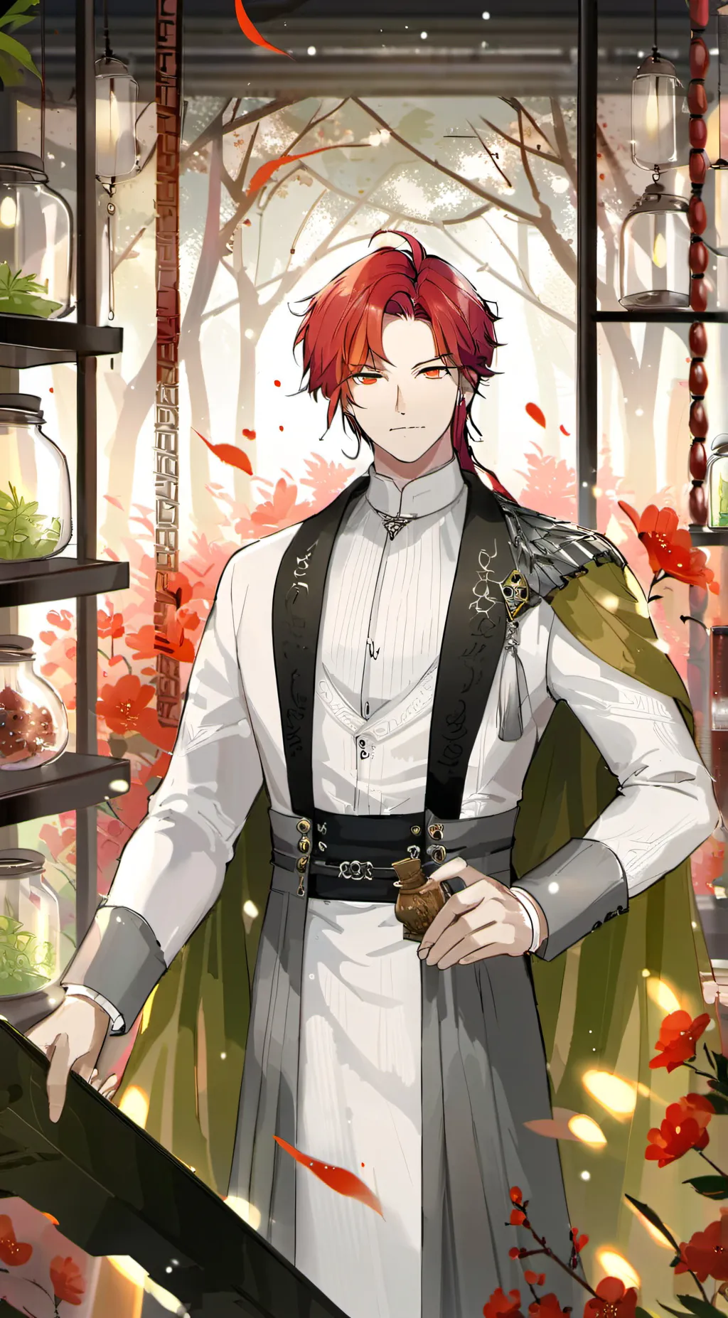 ai character: Michael.  background