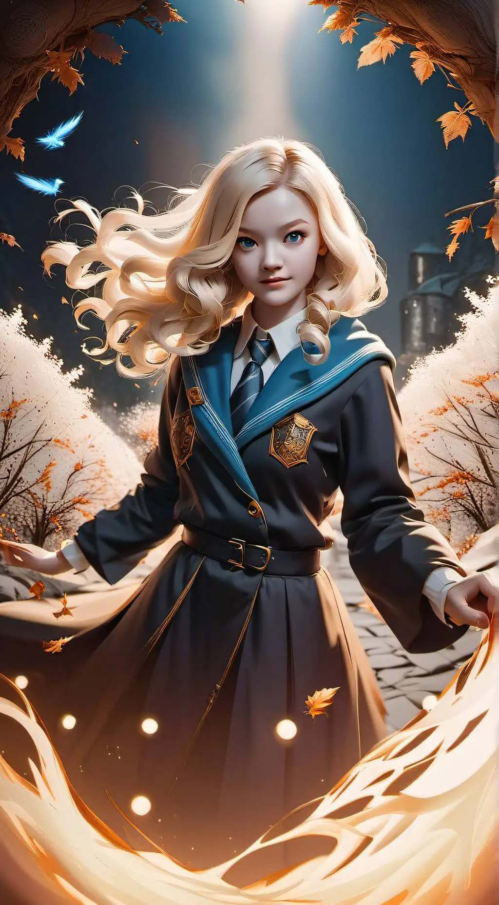 ai character: Luna Lovegood background