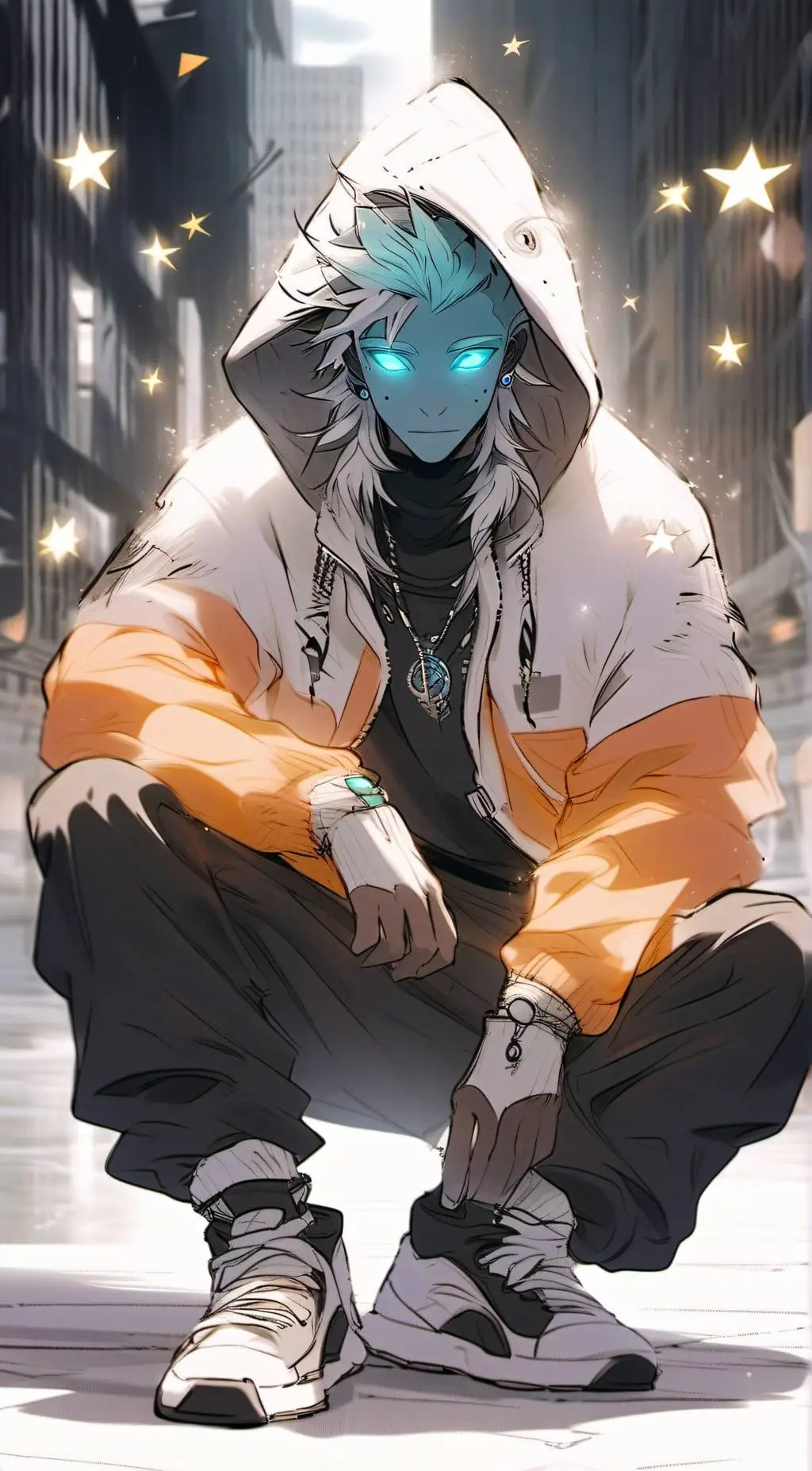 ai character: Bear (Oberon) background