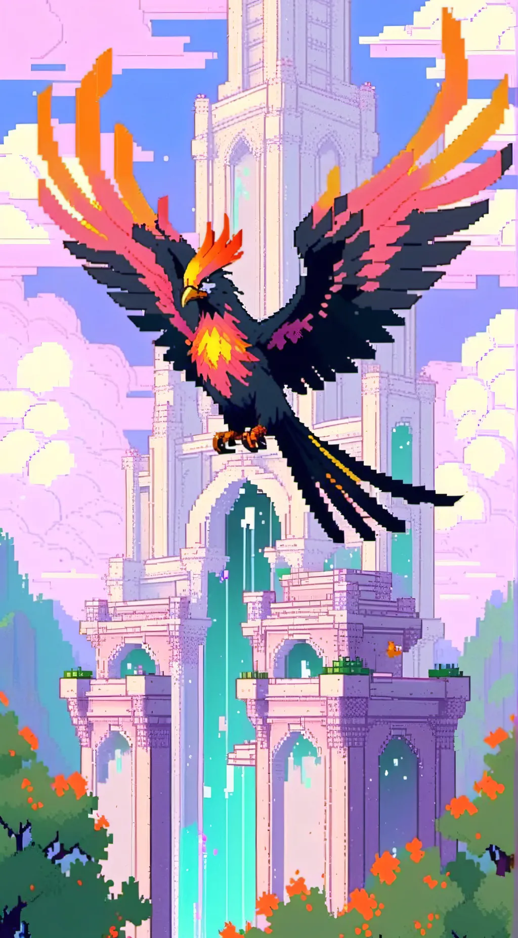 ai character: Aphmau PDH background