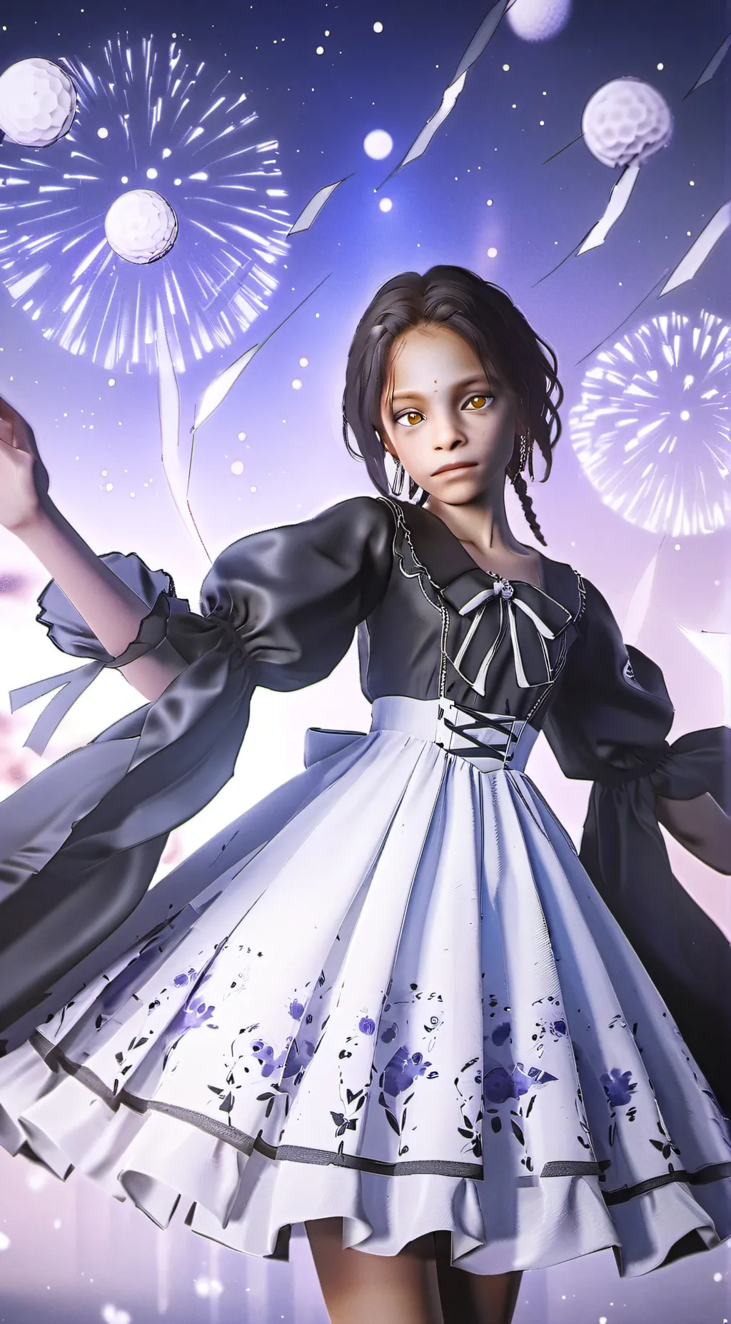 ai character: Queen background