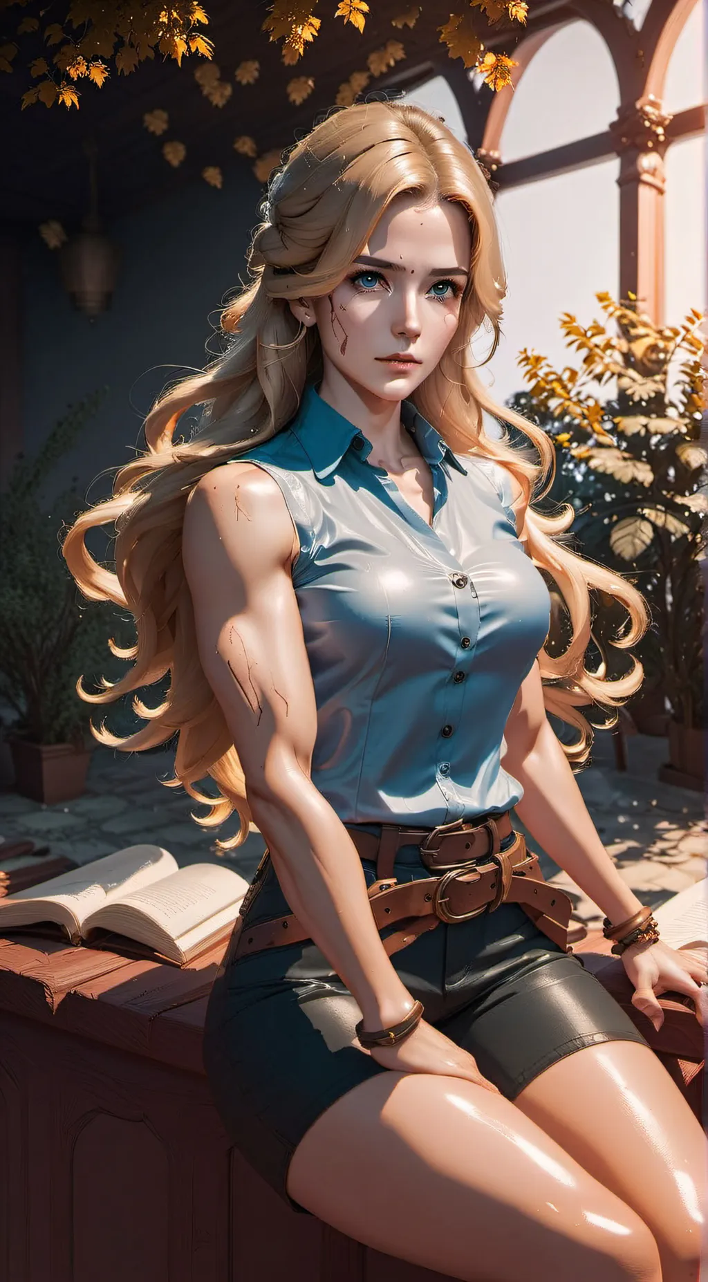 ai character: Marianne background