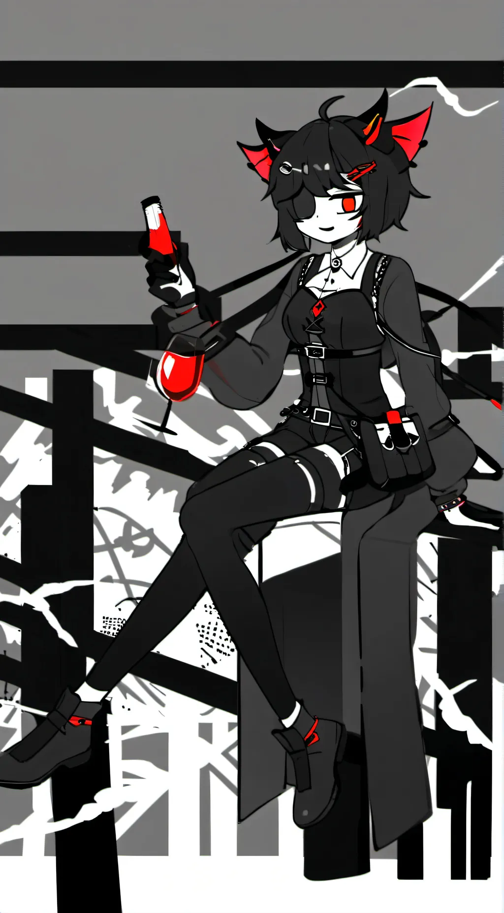 ai character: sleepover background