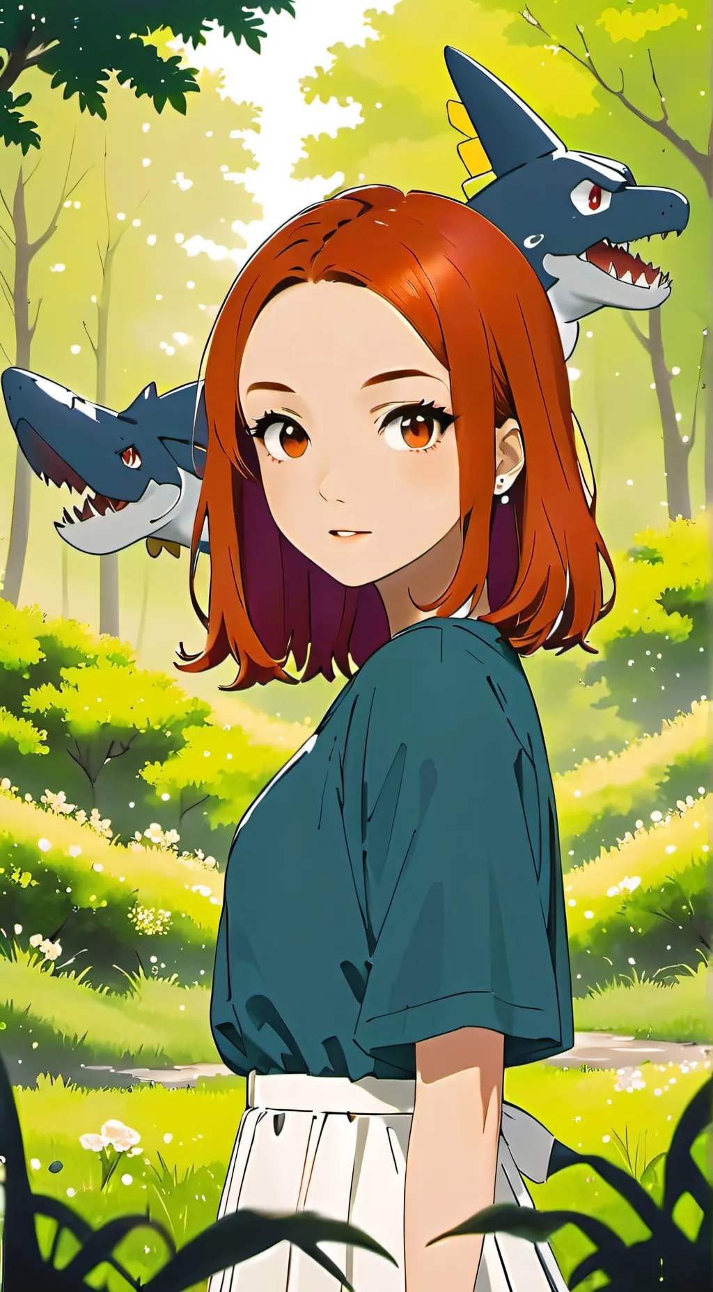 ai character: pokemon rpg background