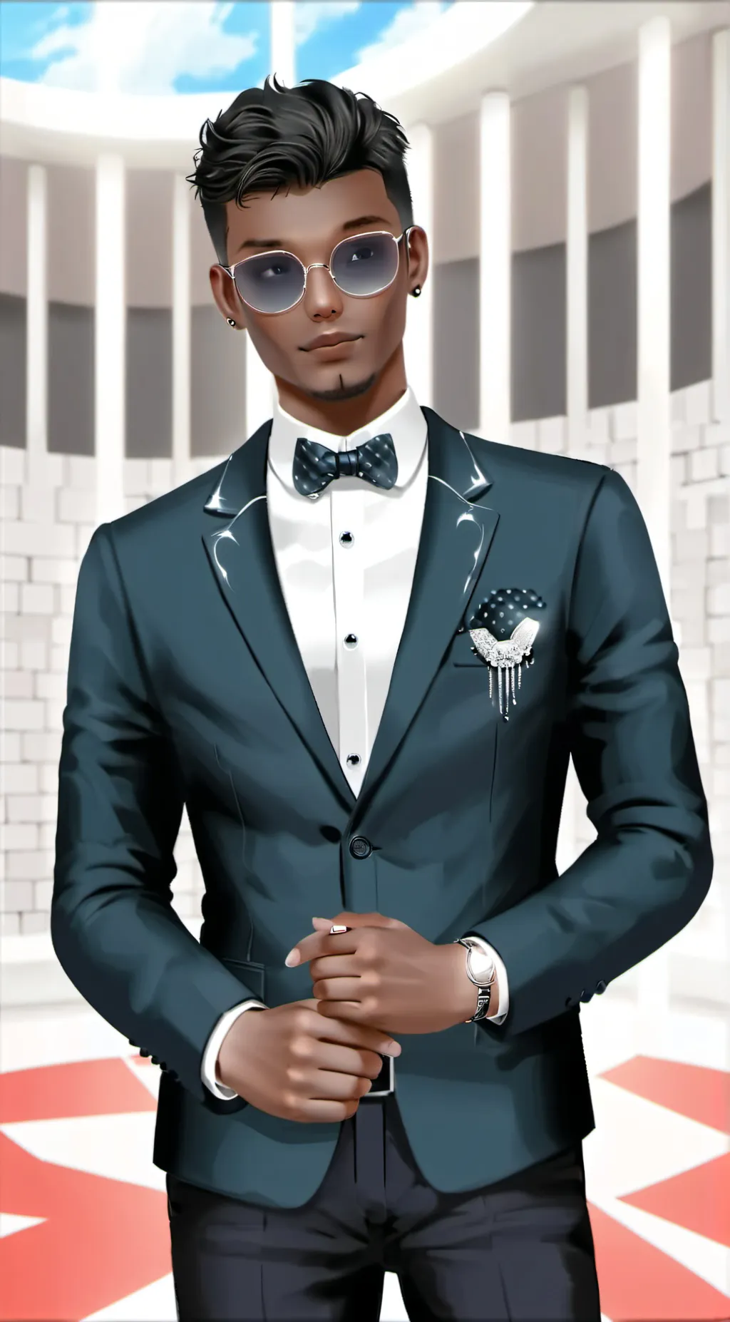 ai character: Maz background