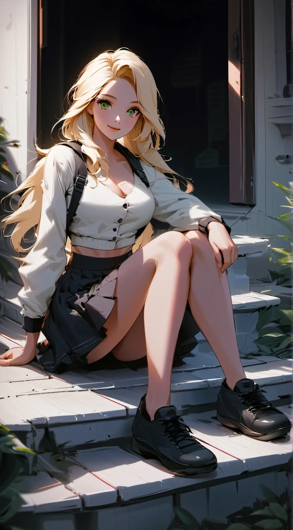 ai character: Maddie background