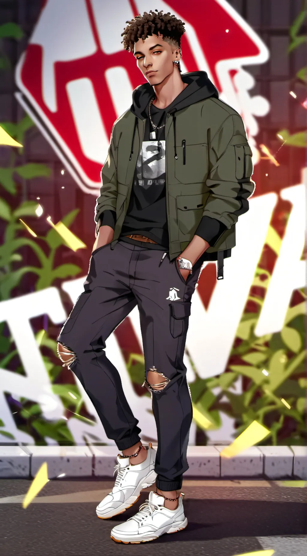 ai character: Kase background