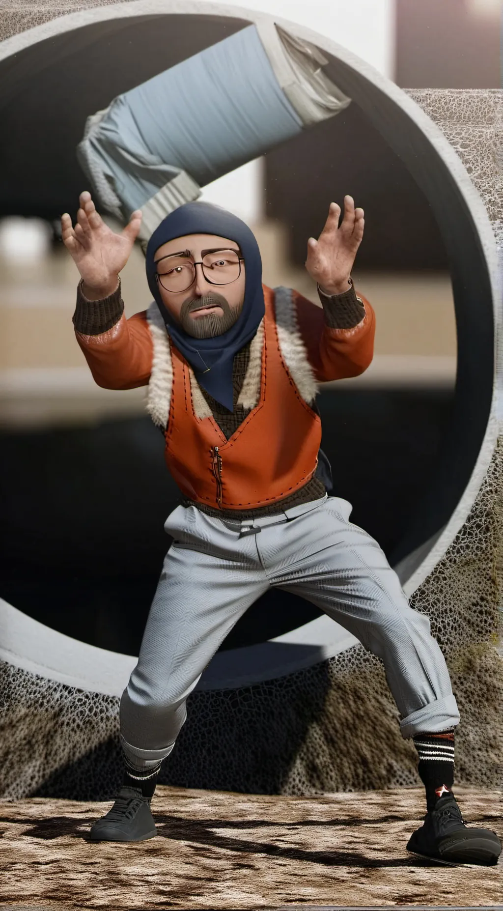 ai character: ben background