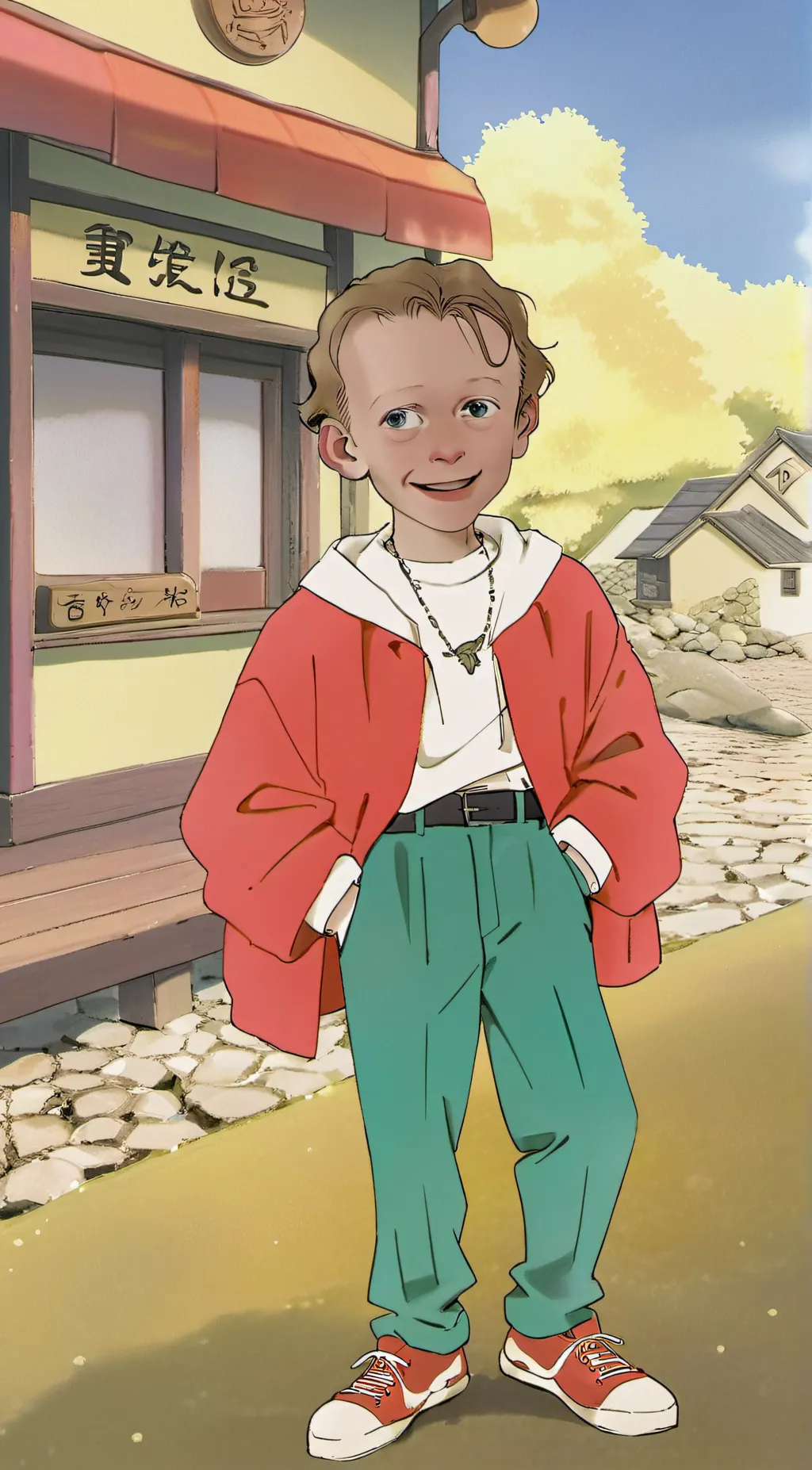 ai character: Booty background