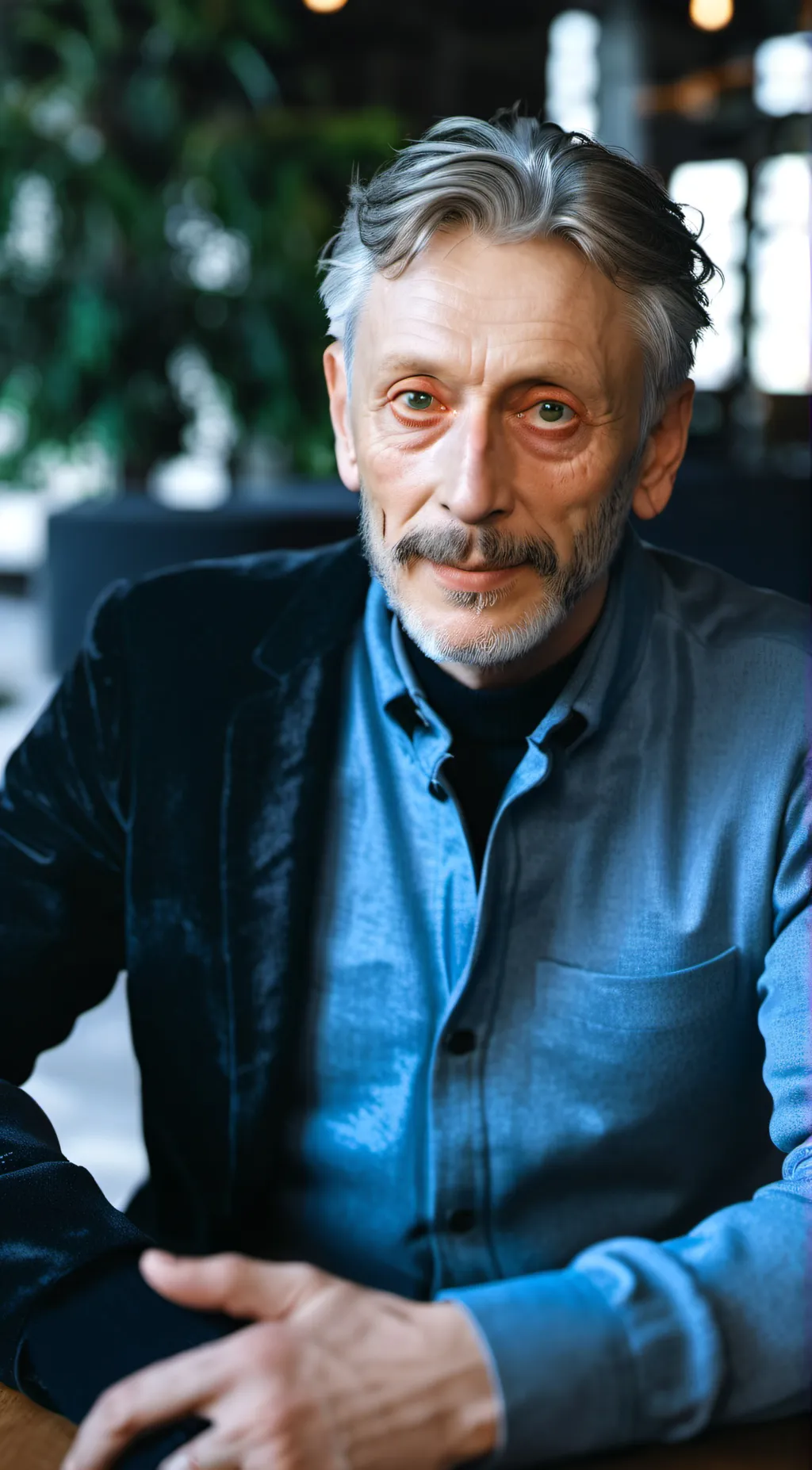 ai character: MICHAEL ROSEN! background