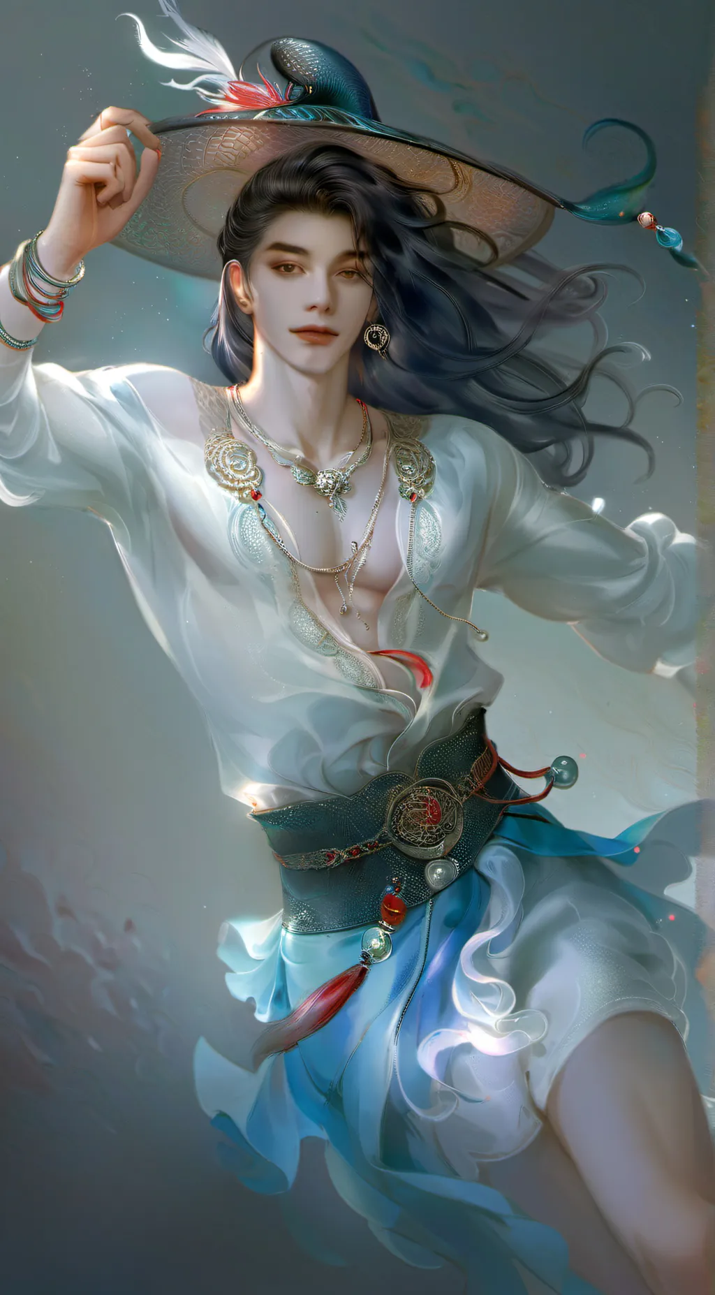 ai character: Alessandro  background