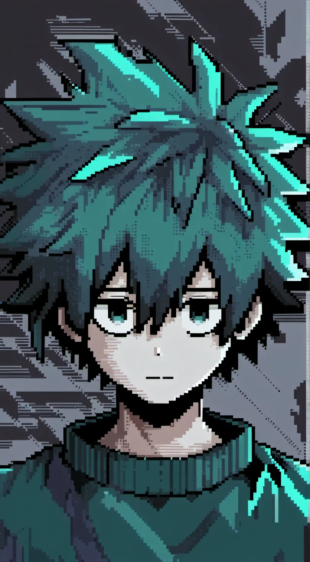 ai character: Deku background