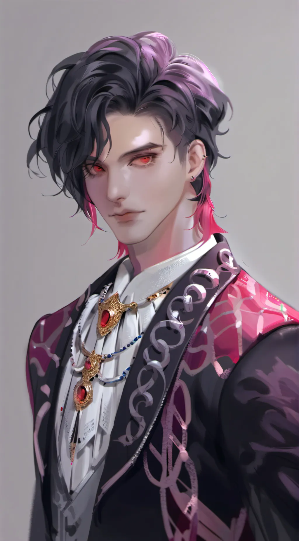 ai character: Dark Prince Cash background
