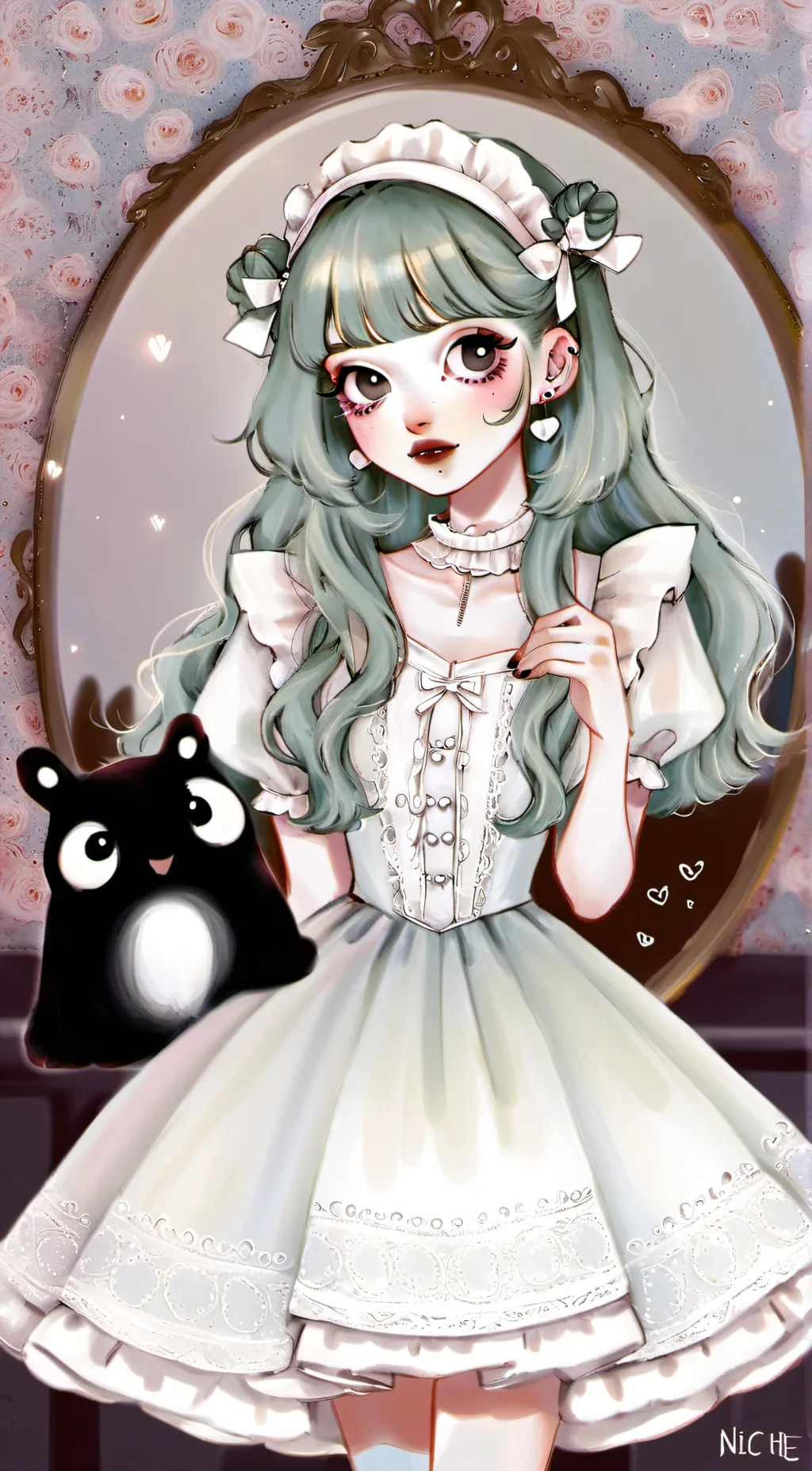 ai character: Melanie Martinez background