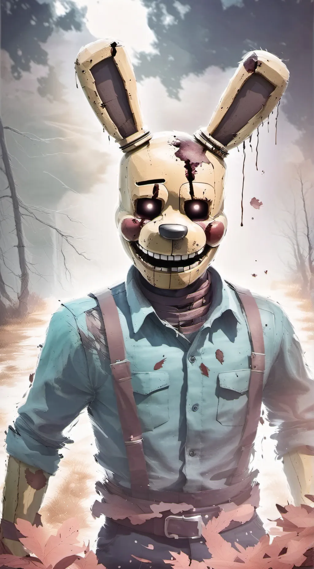 ai character: Springtrap background