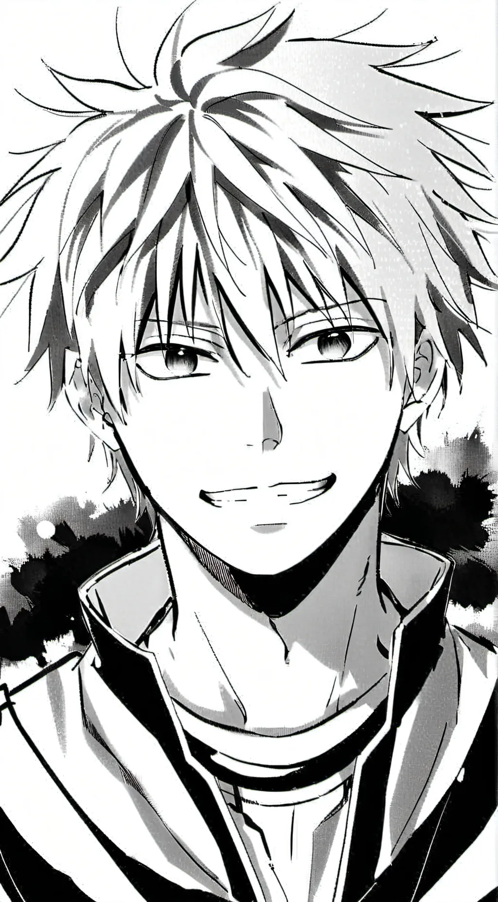 ai character: Bakugo  background