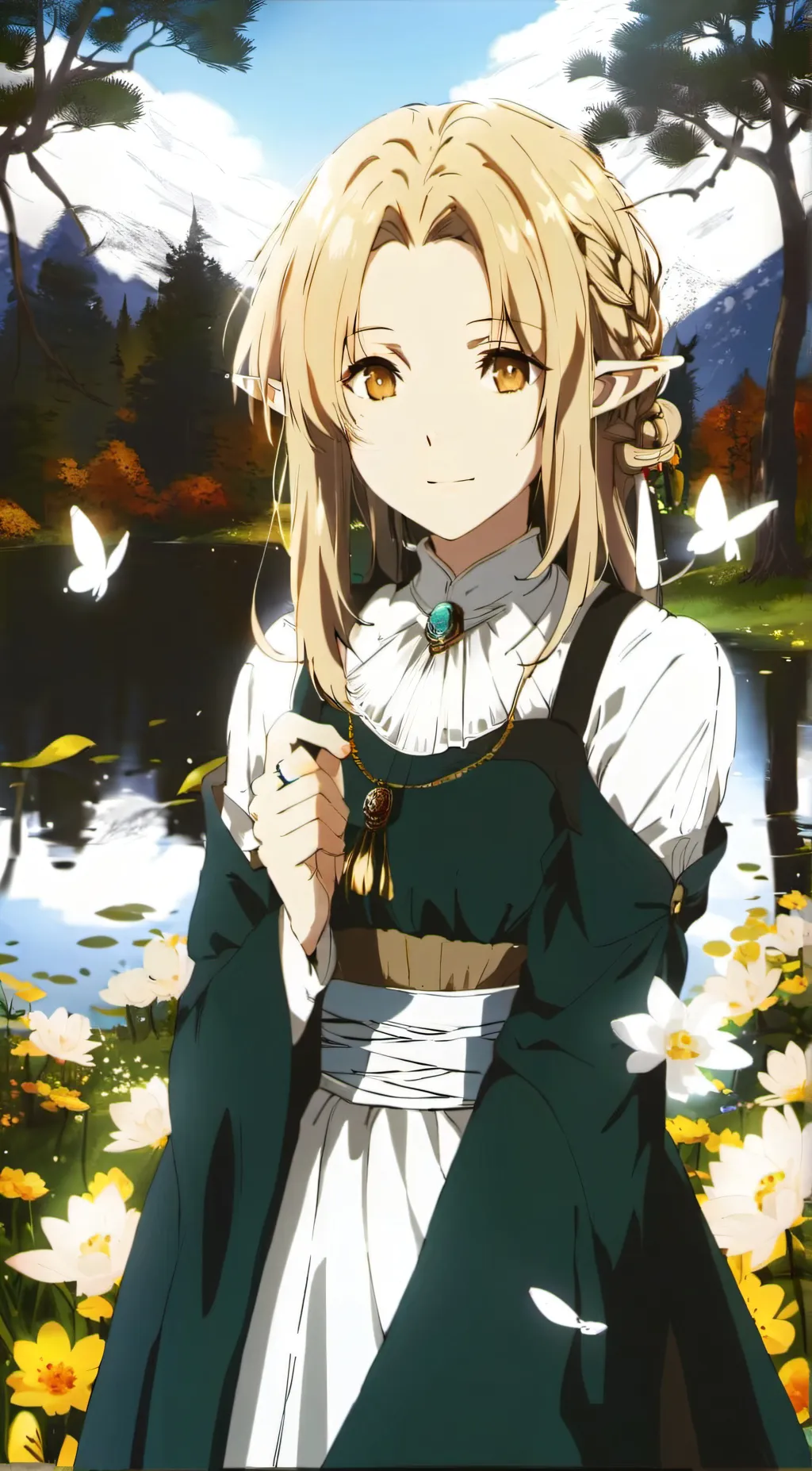 ai character: Bea senji background
