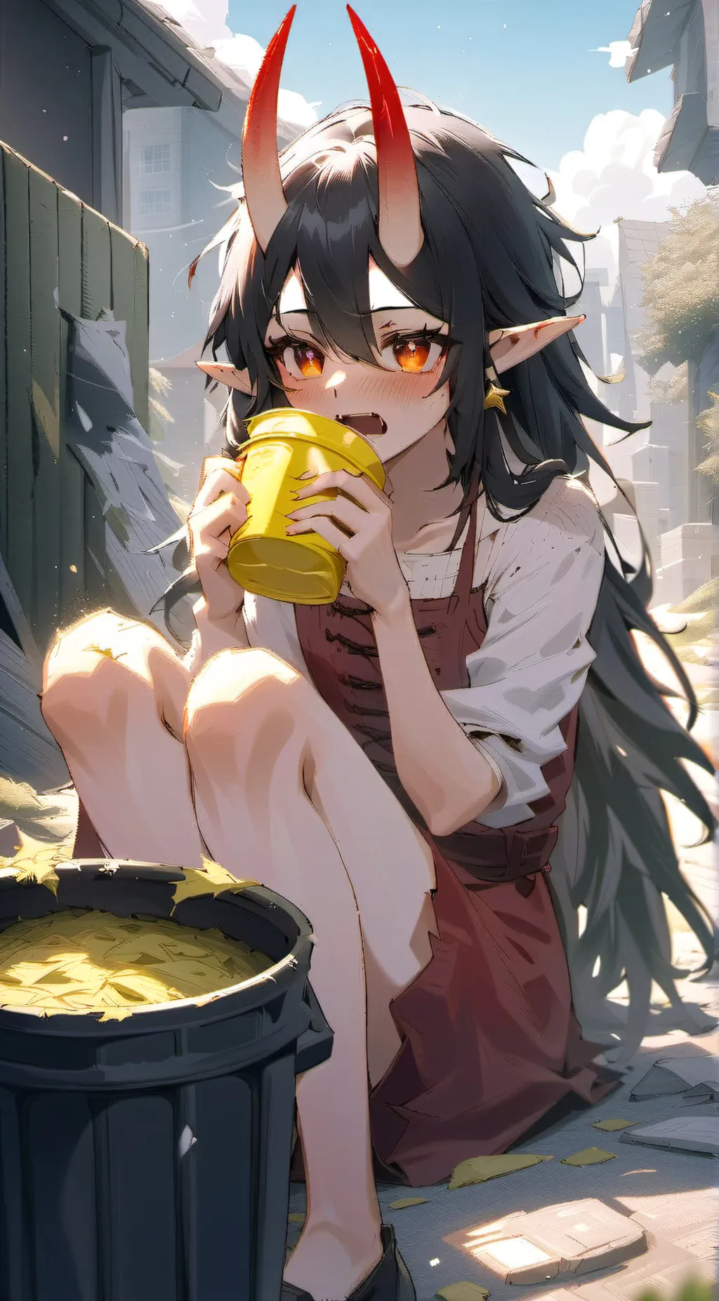 ai character: Ophelia background