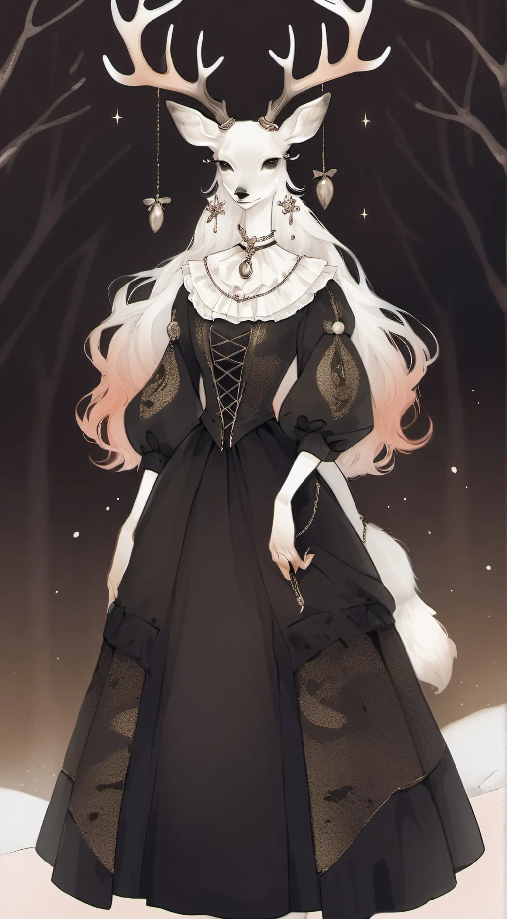 ai character: puffin background