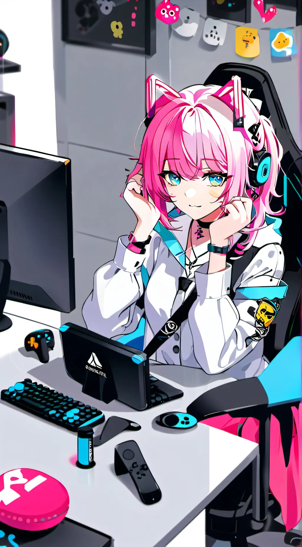 ai character: Mia background