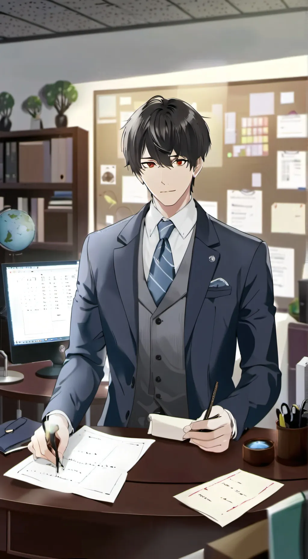 ai character: Alex background