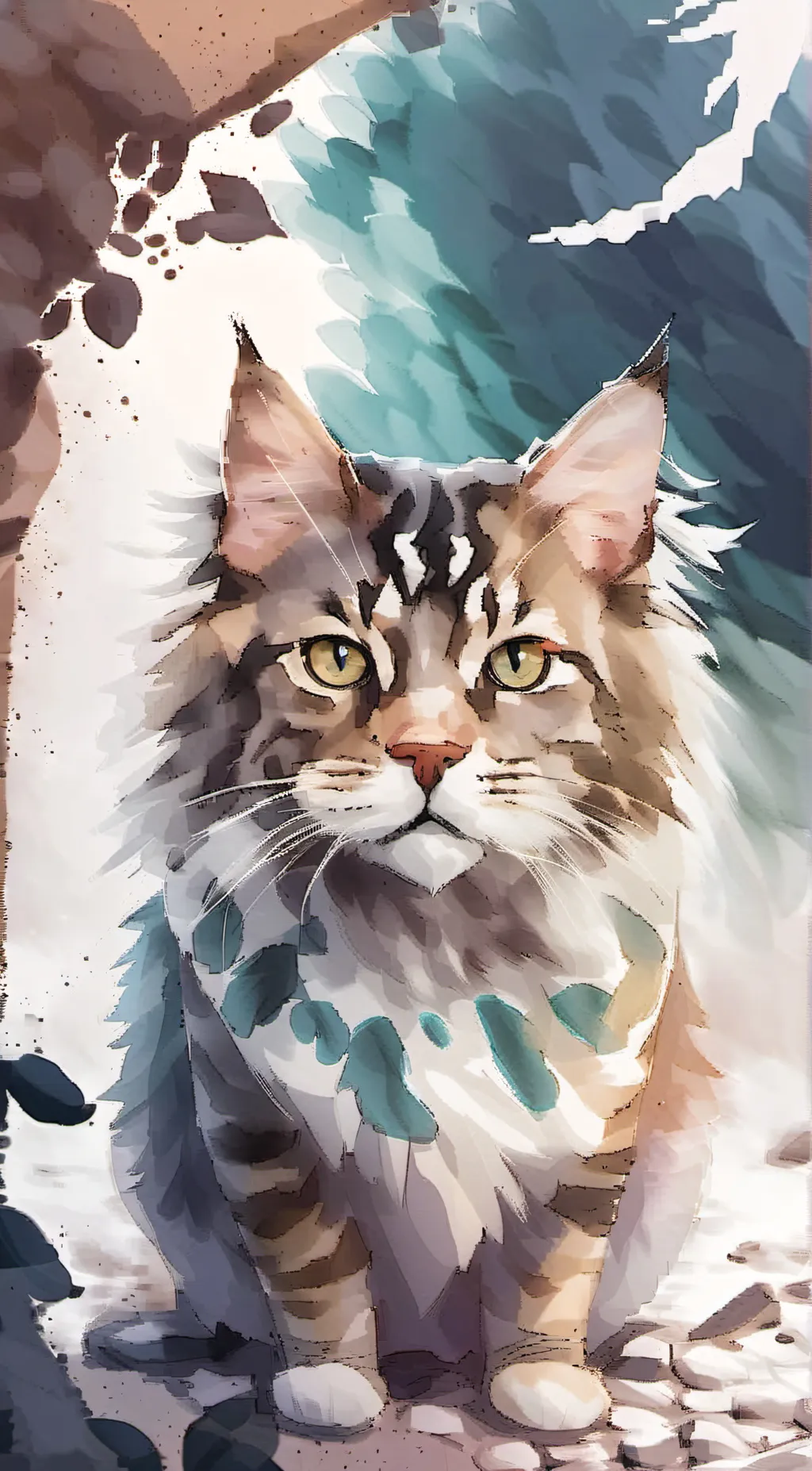 ai character: Crookedstar background