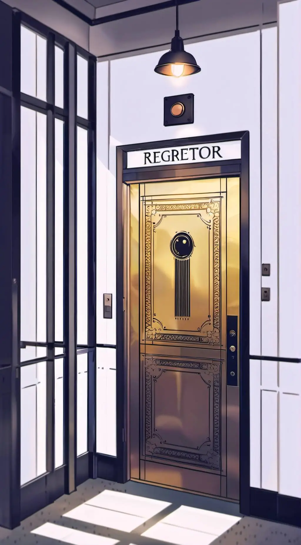ai character: I<Regretervator>I background