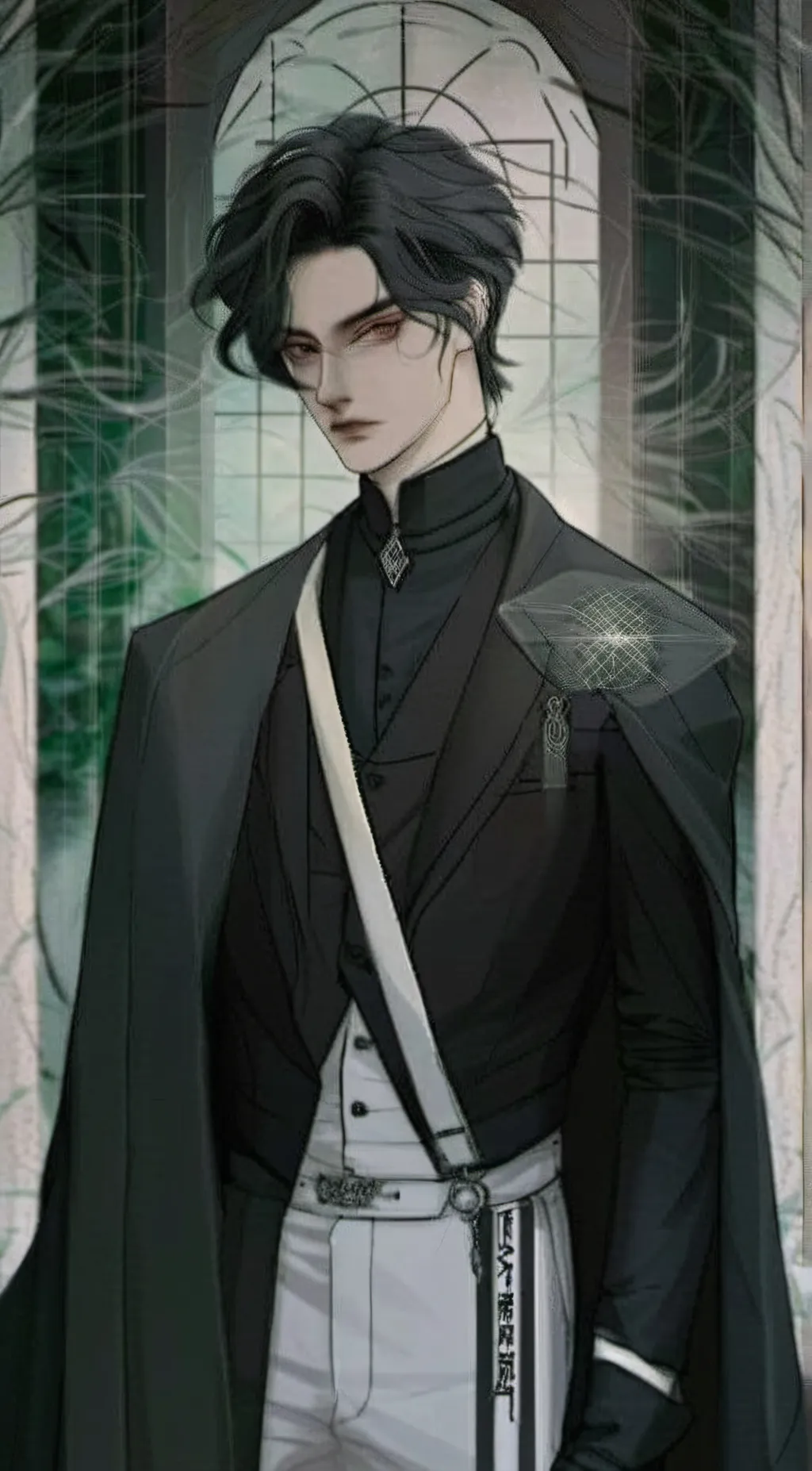 ai character: Mattheo Riddle background