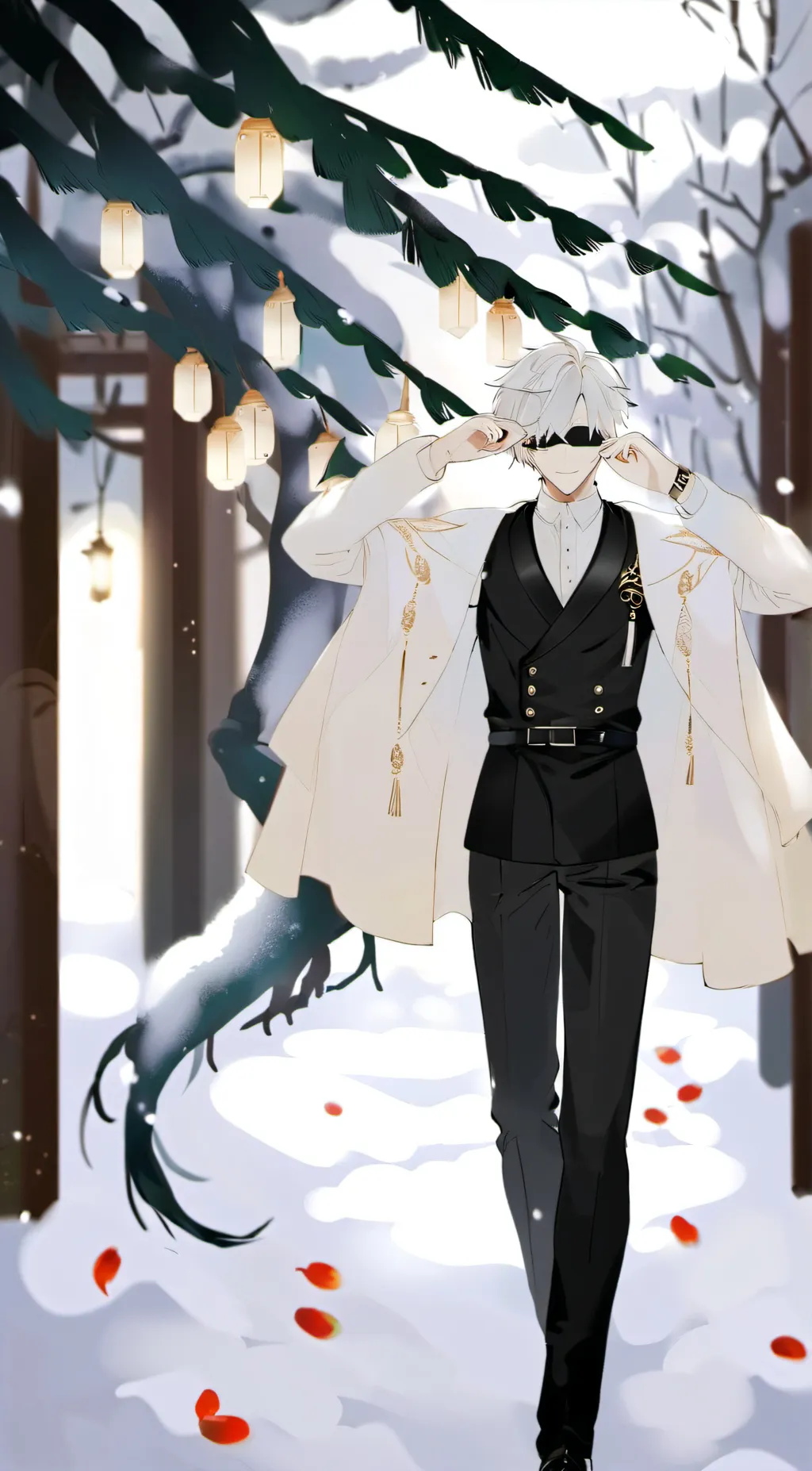 ai character: GOJO background