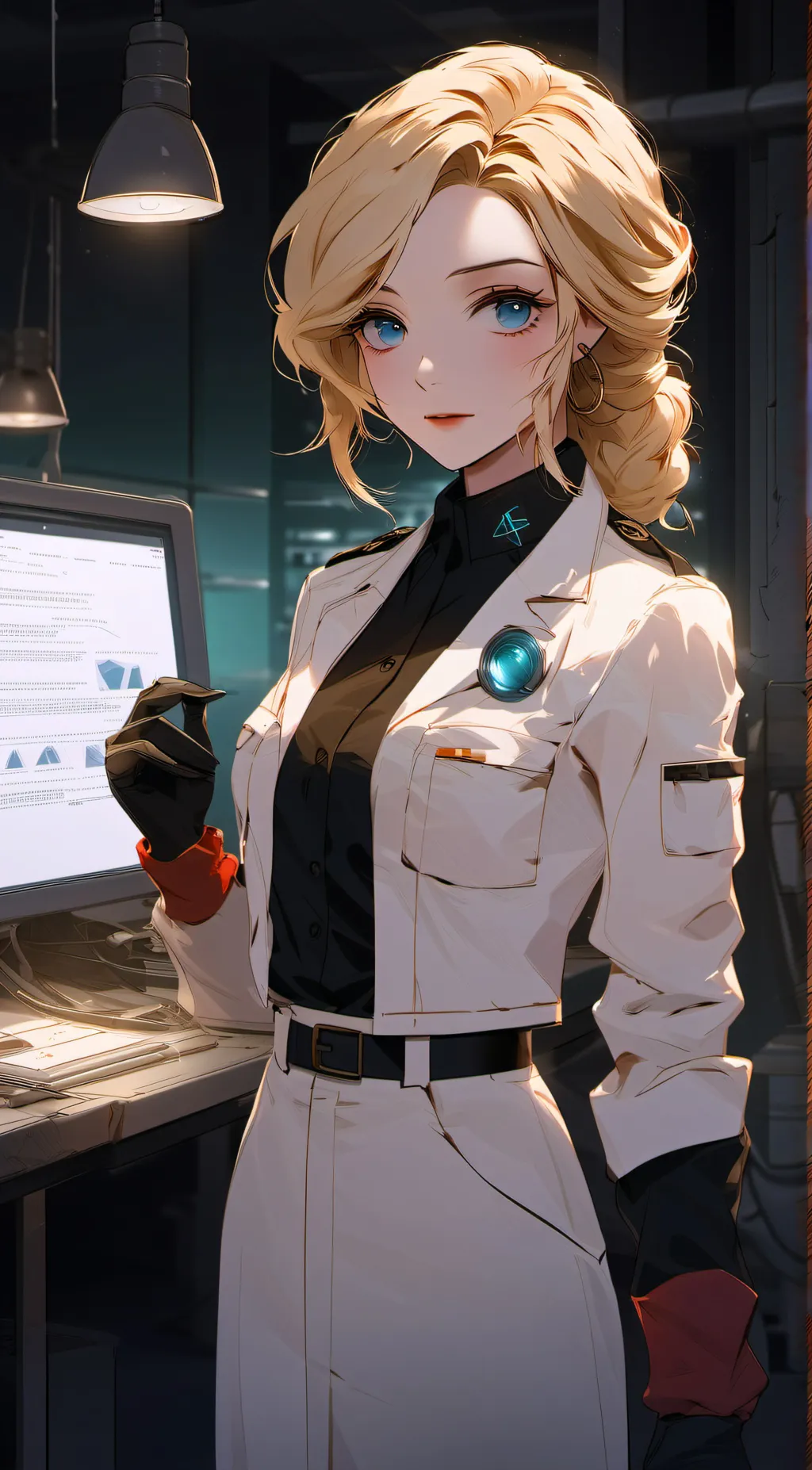 ai character: Pia background