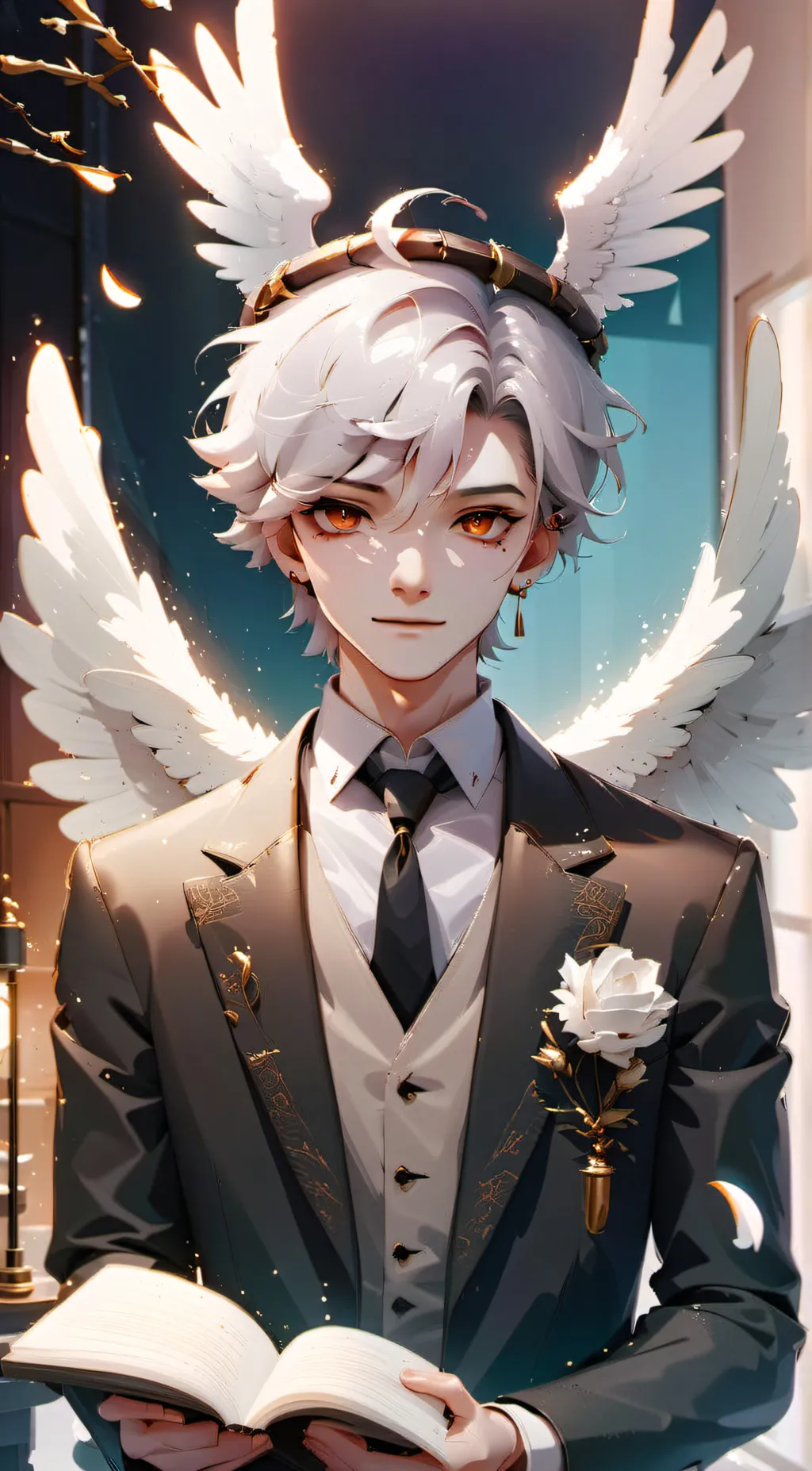 ai character: Michael HH background