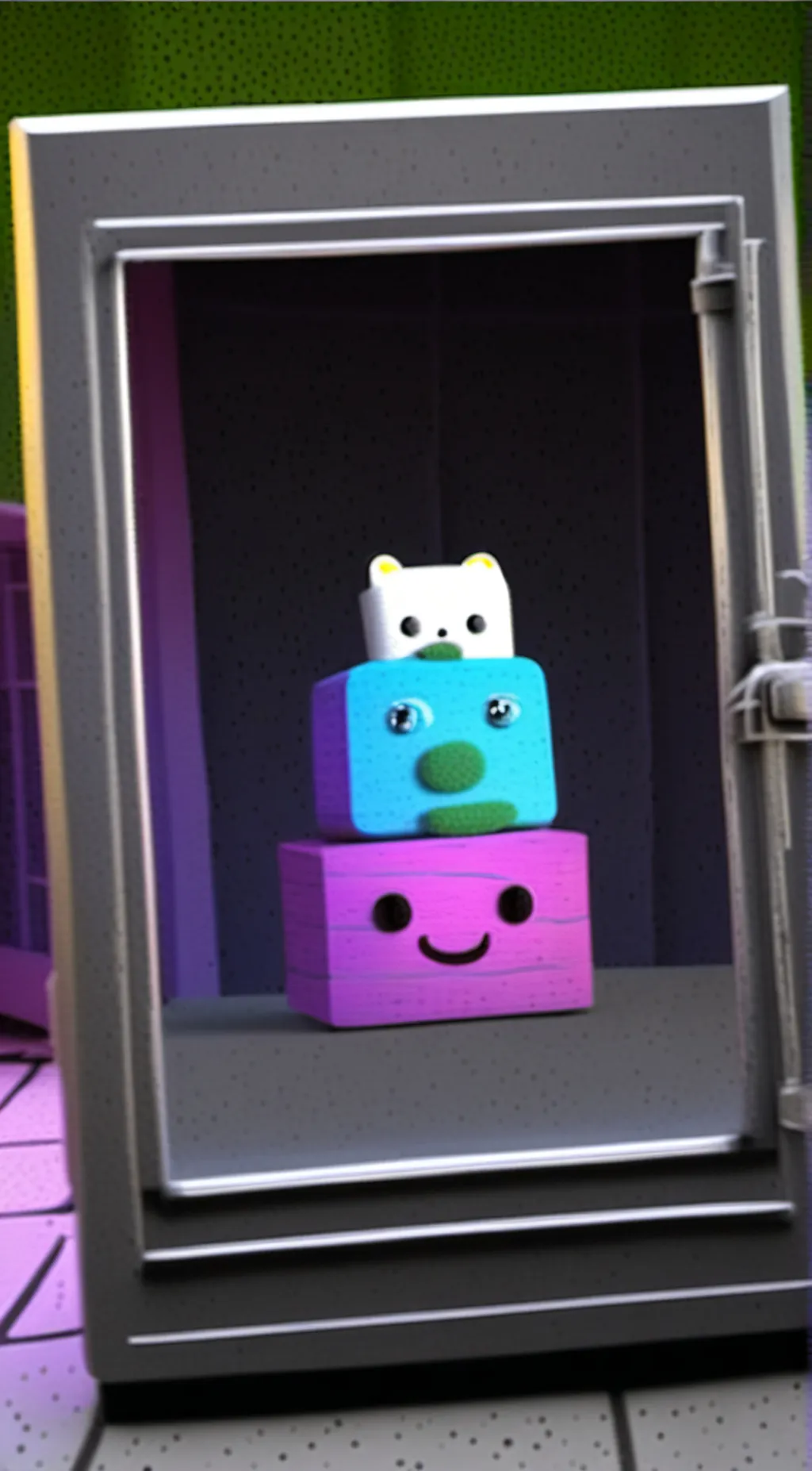 ai character: knito pet background