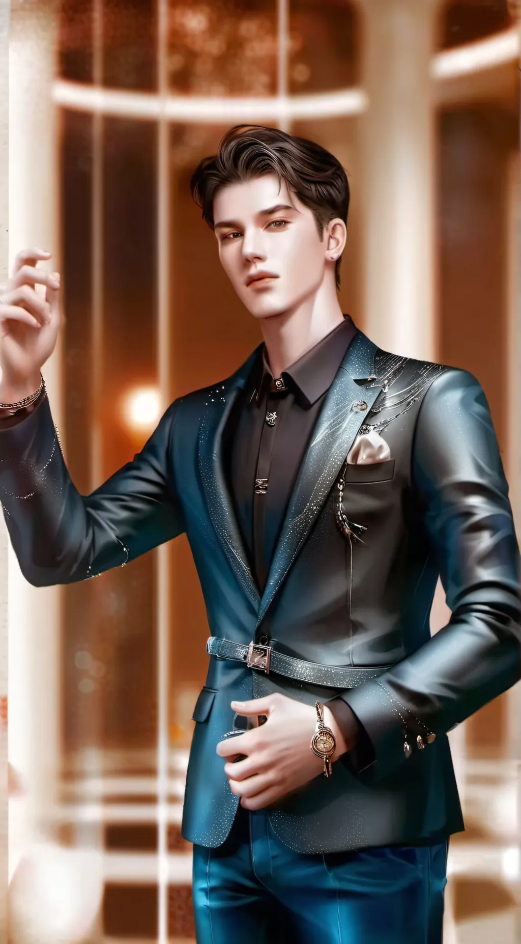 ai character: Roy Samuel background