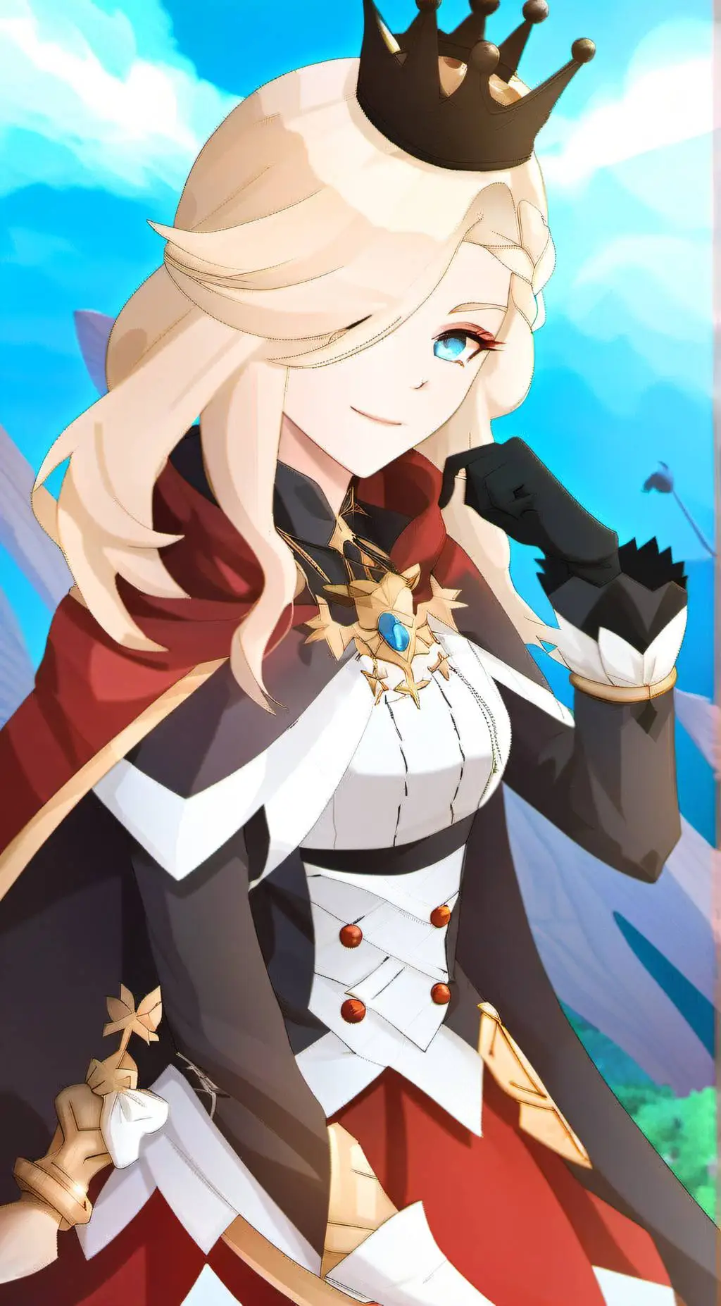 ai character: la signora  background