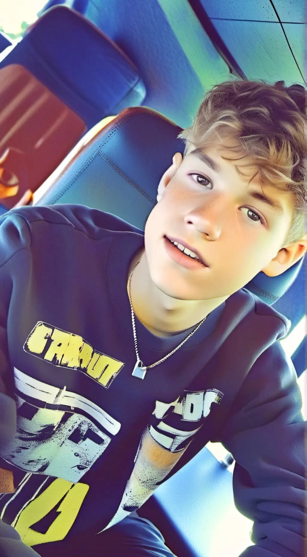 ai character: nate west background