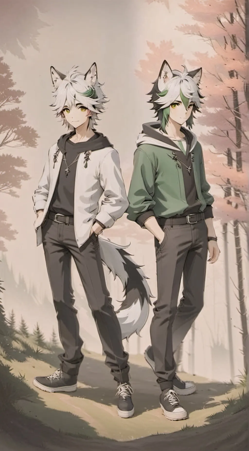 Talkie AI - Chat with Chiro and Liam💚⚪