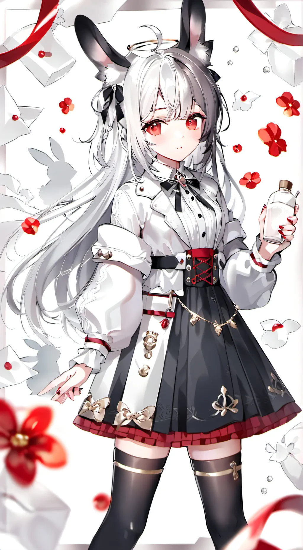 ai character: Maple  background