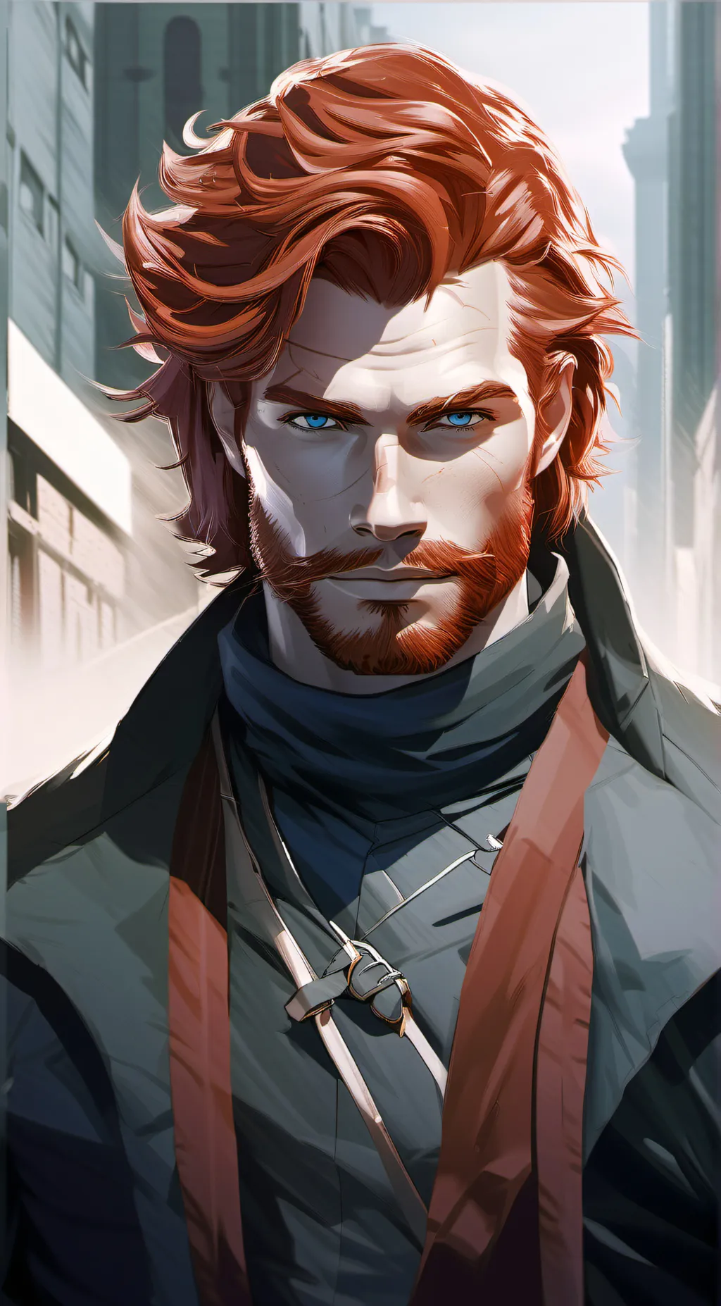 ai character: Cristian Davis  background