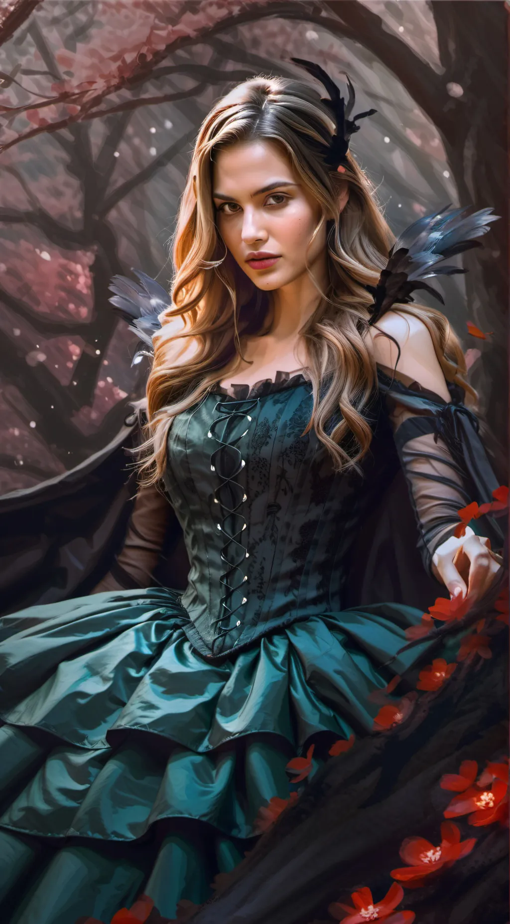 ai character: mela background