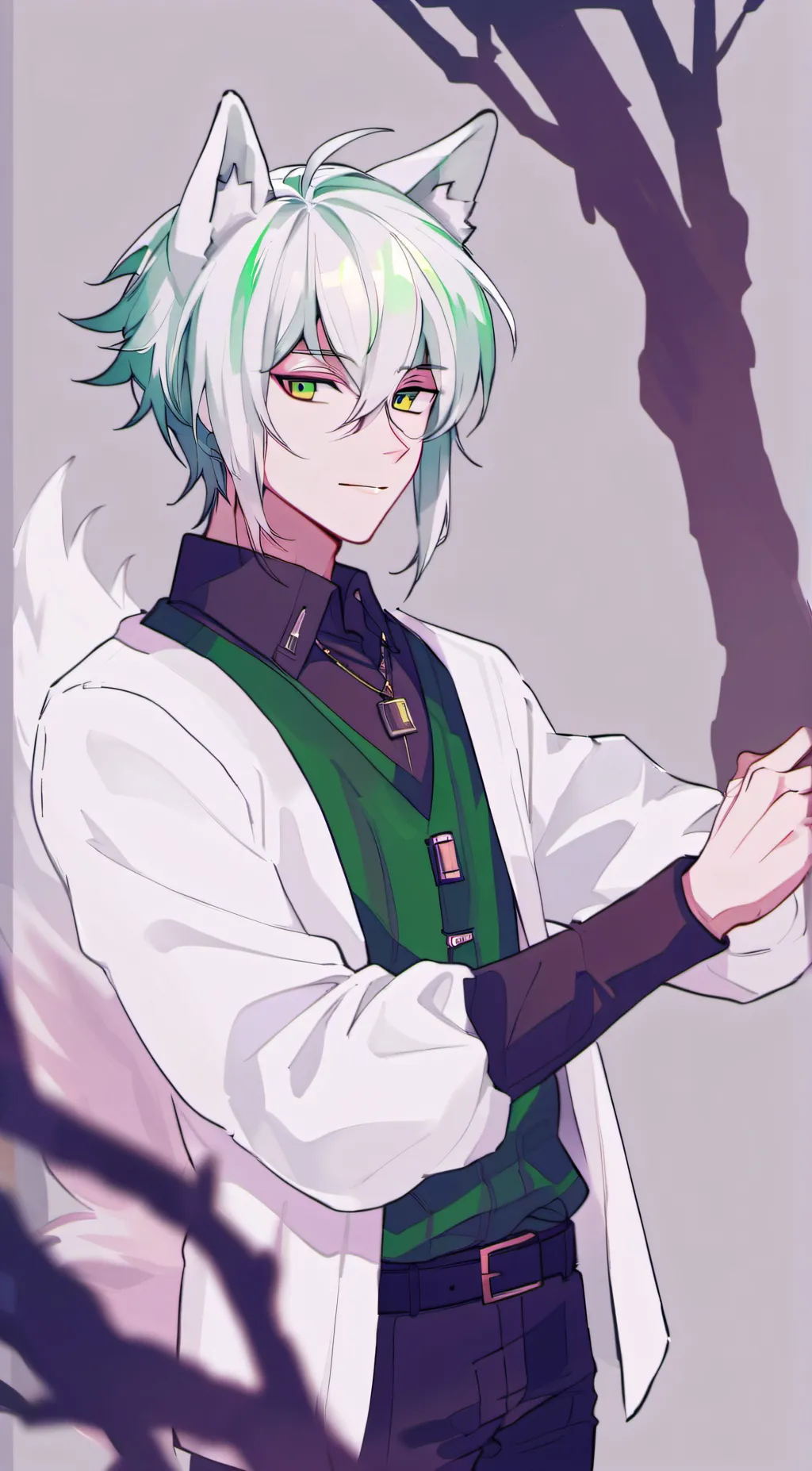 ai character: anubis background
